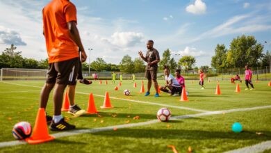 Treinamento de futebol