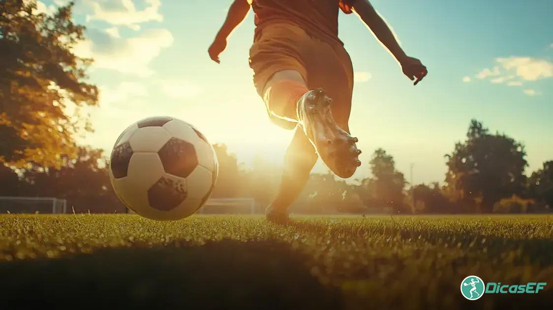 Aprenda Como Chutar uma Bola de Futebol em 5 Passos Simples