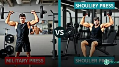 Comparação: Military Press vs. Shoulder Press para Força