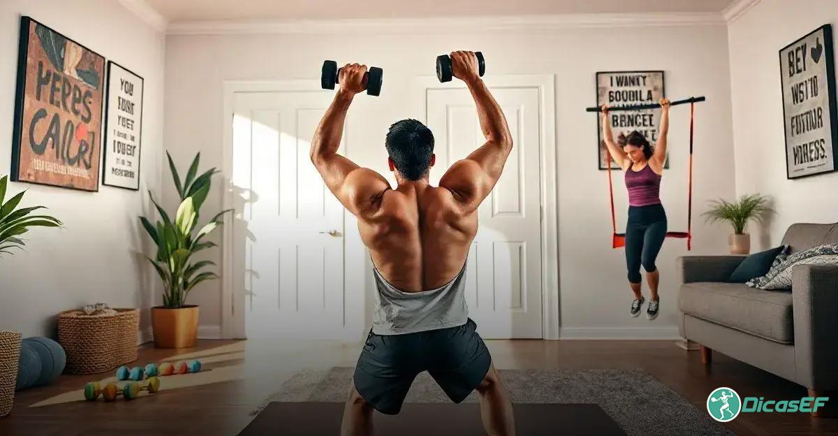 7 Exercícios para Fortalecer Costas e Bíceps em Casa