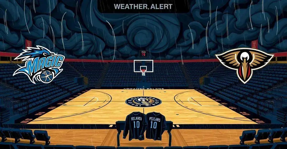 Hurricane Milton: NBA Cancela Jogo Magic-Pelicans