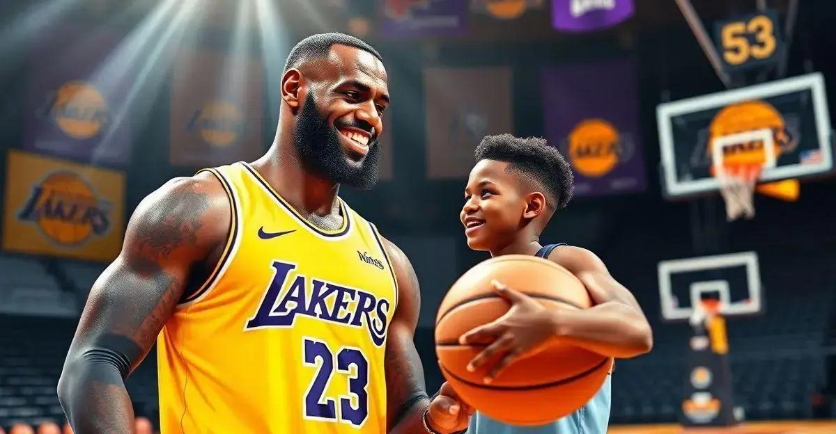 LeBron James e Bronny: Treinos que São Pura Alegria