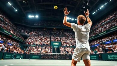 Tsitsipas avança às quartas no Masters 1000 de Paris