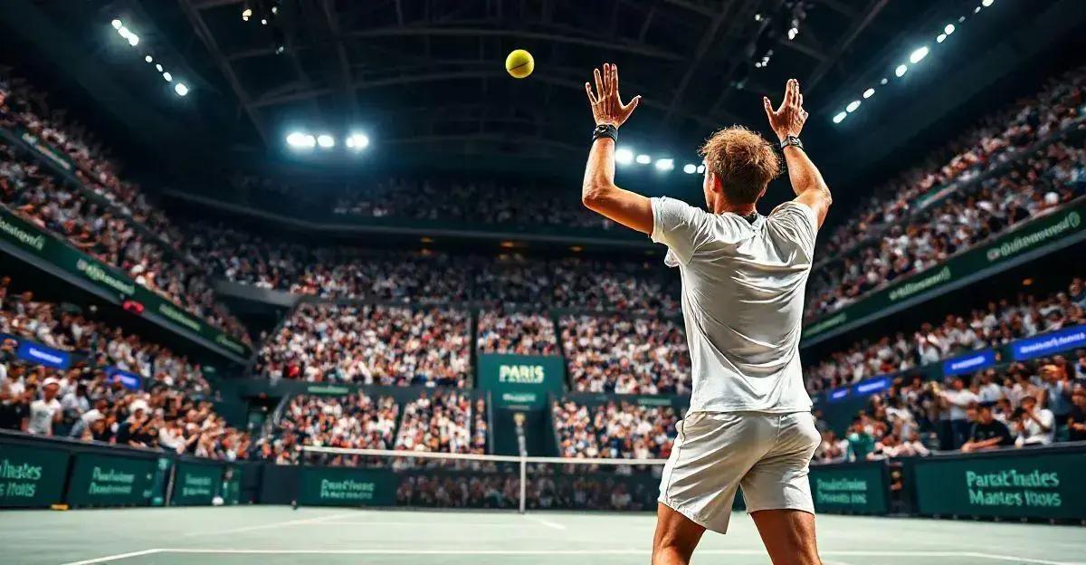 Tsitsipas avança às quartas no Masters 1000 de Paris