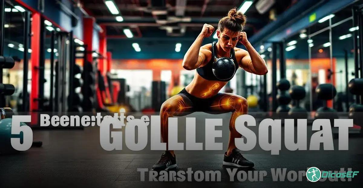 5 Benefícios do Kettlebell Goblet Squat para Sua Fitness