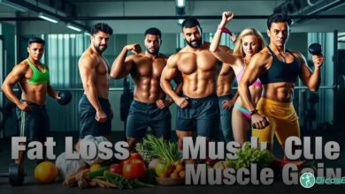 5 Dicas para Perda de Gordura e Ganho de Massa Muscular