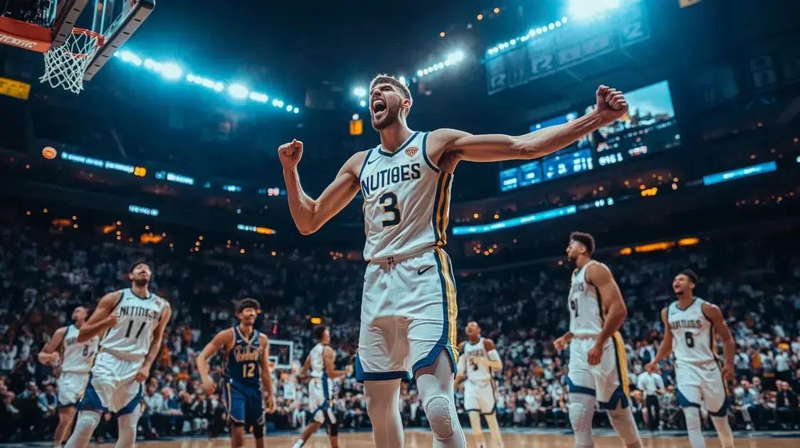 7 Destaques da Rodada da NBA: Jokic brilha e Nuggets vencem