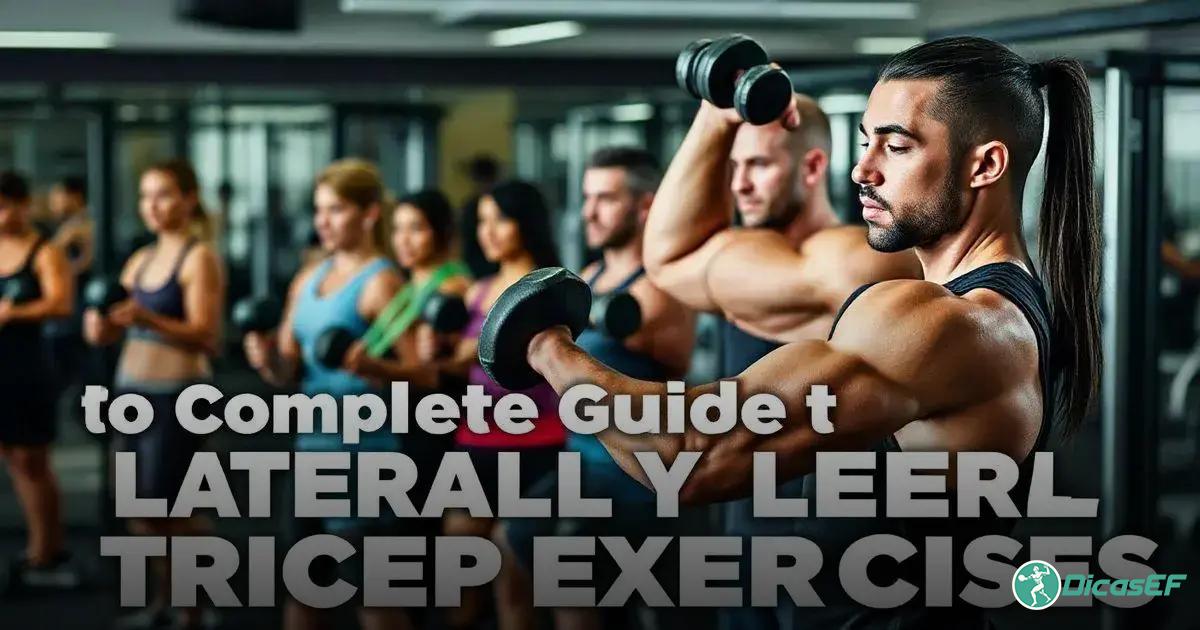 Guia Completo de Exercícios para Tríceps Laterais