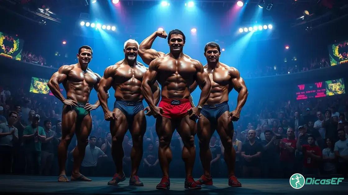 Os maiores campeões de bodybuilding: força e história em alta