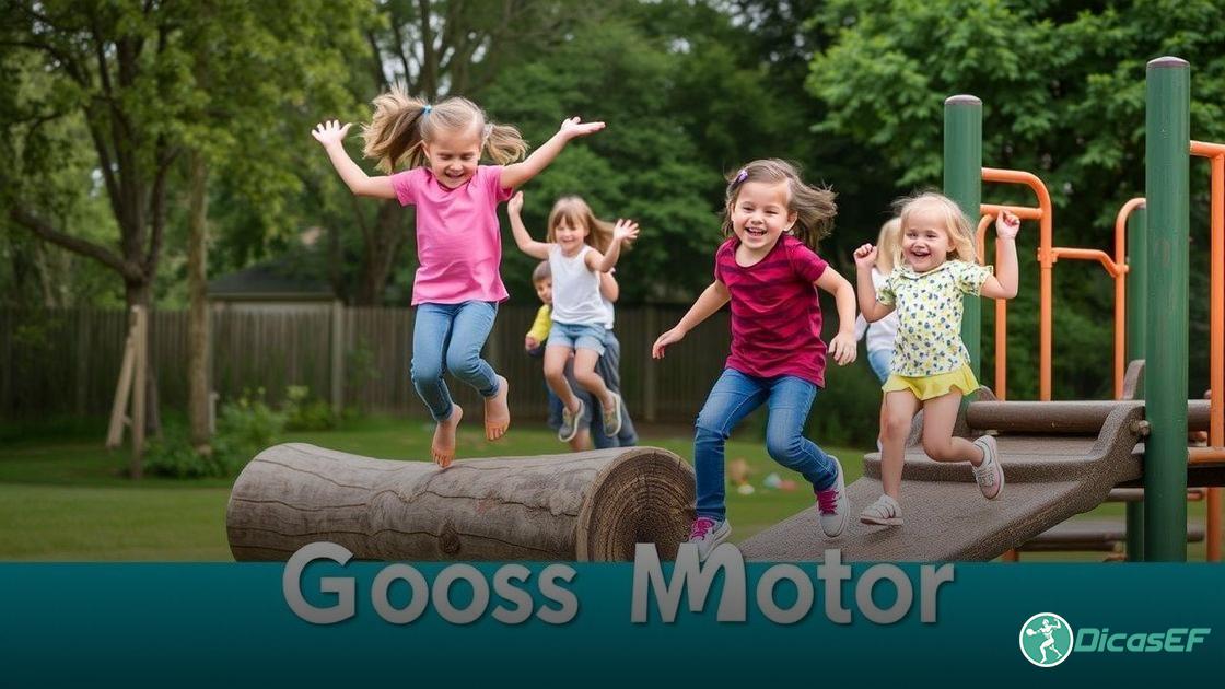 Atividades para Coordenação Motora Grossa: Melhores Exercícios para o Desenvolvimento Infantil e Escolar