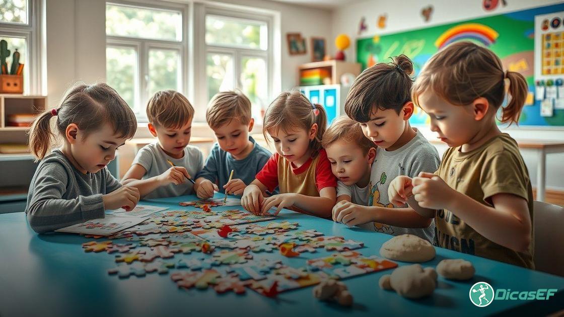  Dinâmicas de grupo para trabalhar a coordenação motora fina