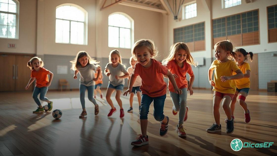 Dinâmicas em Grupo para Trabalhar Coordenação Motora nas Escolas