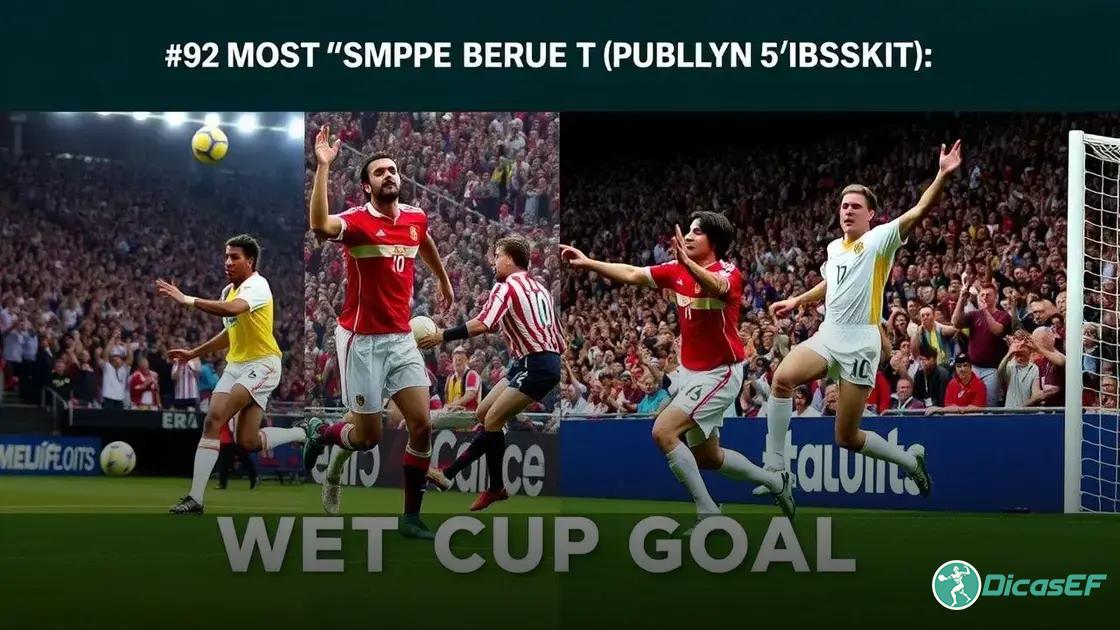  Os gols mais votados pelos torcedores e pela FIFA