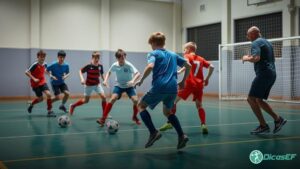 Estratégias Táticas no Futsal Escolar: Posicionamento e Transições Ofensivas