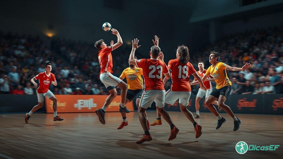  Princípios básicos da tática ofensiva e defensiva no handebol