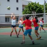 Táticas no Voleibol Escolar: Ataques, Defesas e Coberturas em Jogo
