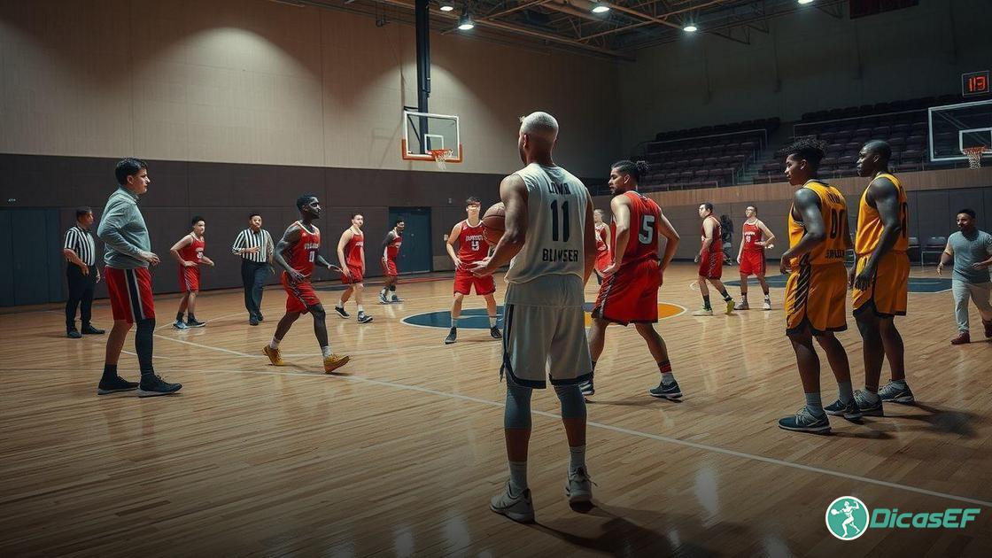  Princípios básicos da tática ofensiva e defensiva no basquete